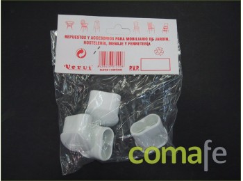 Contera p/mesa blis.4pz.blanco