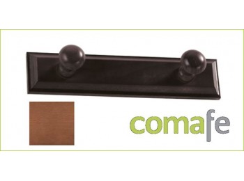 Percha madera pared lac.nog.2p