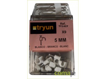 Grapa cable red.5mm.2284/9pz.