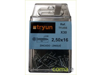 Tornillo agl.c/p.z. 2,5x16 245