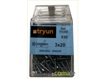 Tornillo agl.c/p.z. 3x20 2451/