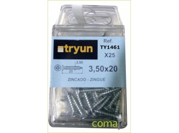 Tornillo agl.c/p.z. 3,5x20 245