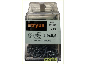 Tornillo r/ch.c/a 2,9x9,5 2820