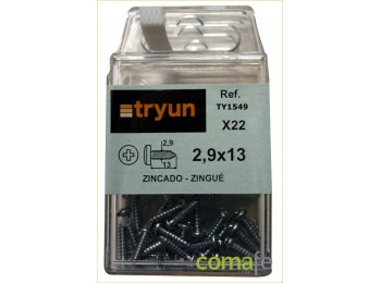 Tornillo r/ch.c/a 2,9x13 28204