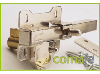 Cerrojo niquel bombillo 50 b4n