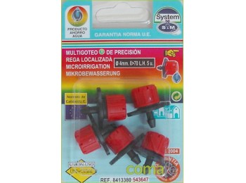Gotero regula.0/70.5pz.543647