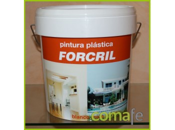 Pintura plastica forcril blanc