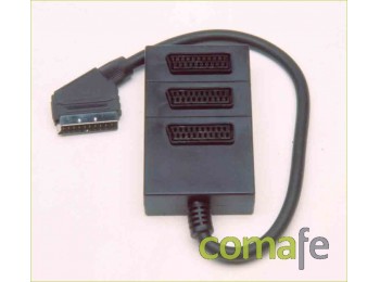 Euroconector triple 0,8m.941-e