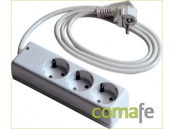 Base multiple 3 tomas 3x1,5 1,