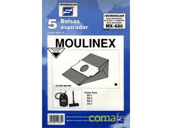 Bolsa aspi.mouli.p.pack 5p.680