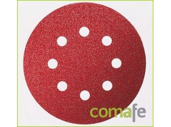 Disco lija 115mm gr 80 5pz bos