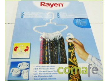 Percha p/corbatas(20 un.)2159