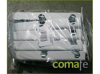 Soporte blanco doble corto n-5