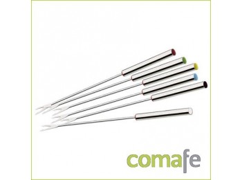 Pinchos foundue 24cm.6p.2613-6