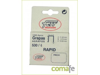 Grapa  530/6 caja de 5000 pzas