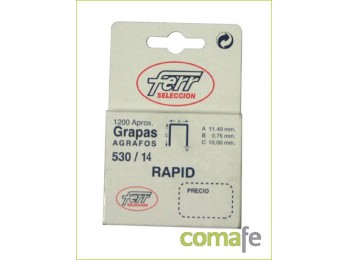 Grapa  530/14 caja de 5000 pz.