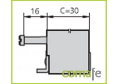 Bombillo 1/2 o/gr.5964t25/4 ln