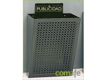 Cesta publicidad negro e-2301