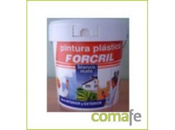 Pintura plastica forcril blanc