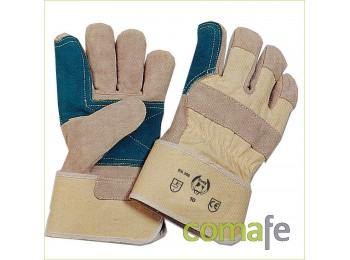 Guante piel gr/ver xl10 s14rzd