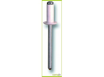 Remache blanco 4x10 500pz