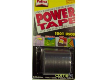 Cinta power tape gris 50mmx5m