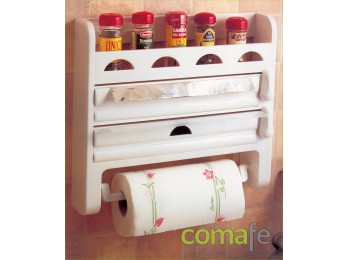 Portarrollo  cocina triple 555