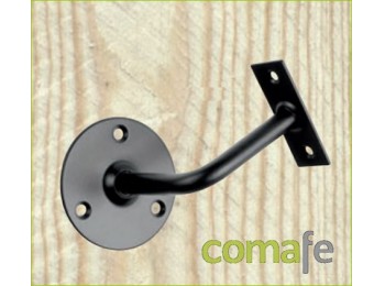 Soporte pasamanos negro 833