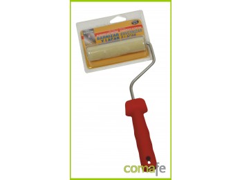 Rodillo mini 11cm velour barni