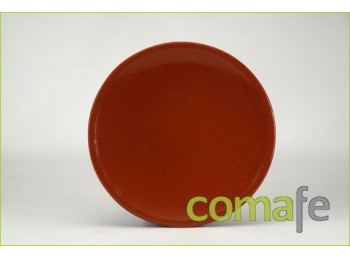 Plato churrasco barro 24 cm