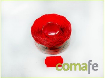 Etiqueta fl.rojo 32x19 1000 pz
