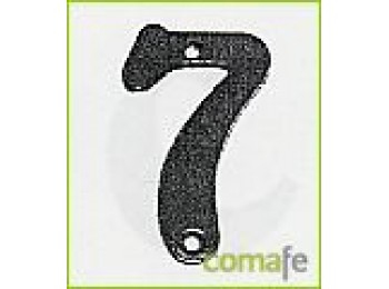 Numero 7 hierro forjado 100 mm