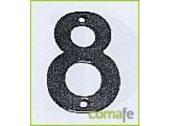 Numero 8 hierro forjado 100 mm