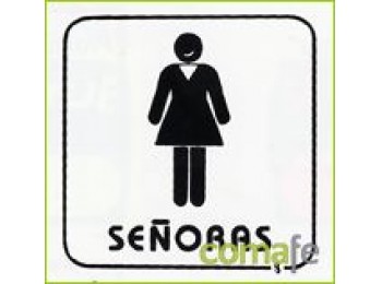 Placa pictograma se?oras´ p-5