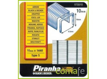 Grapa grapadora 10x9,5 mm ac x