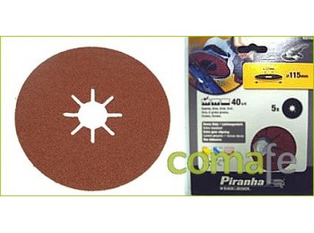 Disco lija 115mm gr 80 5pz
