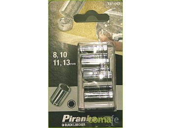 Llave vaso 4pz 7,8,10,13 61440