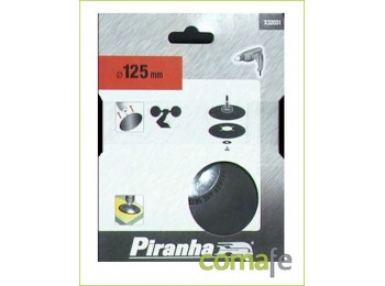 Plato sop 125 mm goma x32031