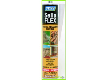Masilla poli.310ml.marro505803