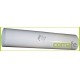 Tubo aluminio blanco100mm.20cm