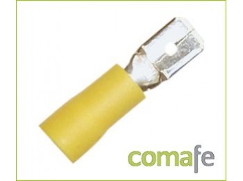 Terminal faston m.6,3 rojo 10p
