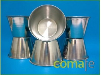 Flanero liso a/inox 8cm 0732