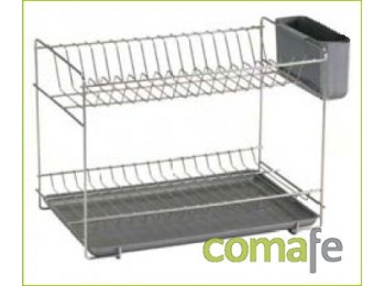 Escurreplato peque.inox. 90985