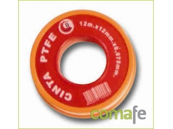 Cinta teflon 12mx12mmx0,075mm