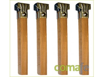 Pata somier madera 30x30 81405