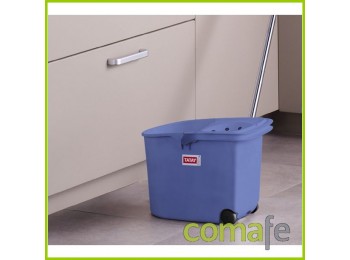 Cubo escurridor c/ruedas 10320