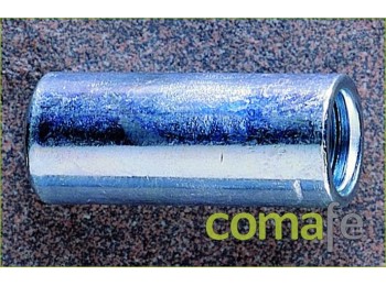 Manguito roscado zincad.m10x30