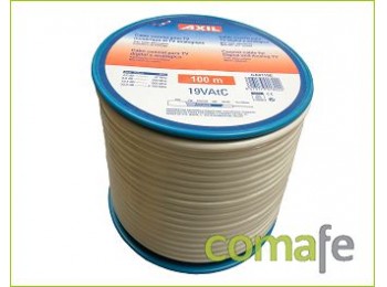 Cable coaxial 19 vatc 100m.