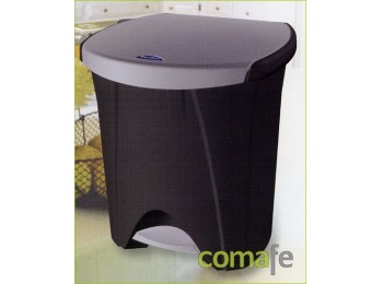 Cubo pedal 30+18l.ecologico