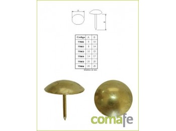 Tachuela latona.25x25mm.500pz.